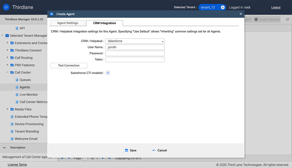 Agent CRM Integration