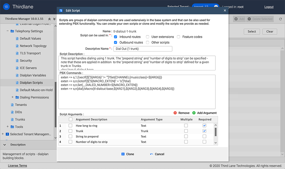 Dialplan Scripts