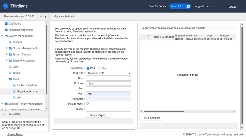 Migration Assistant